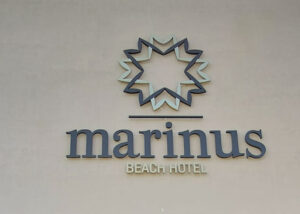 3D svjetleca slova | HOTEL MARINUS | Studio GOST