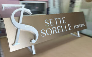 280 - 3D svjetleca slova | SETTE SORELLE | Studio GOST