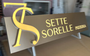 280 - 3D svjetleca slova | SETTE SORELLE | Studio GOST