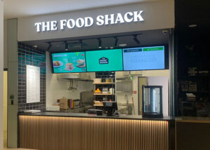 3D svjetleca slova | THE FOOD SHACK MALL OF SPLIT | Studio GOST