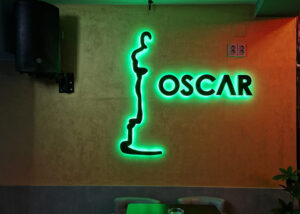 3D svjetleca slova | HIGHT BAR OSCAR | Studio GOST